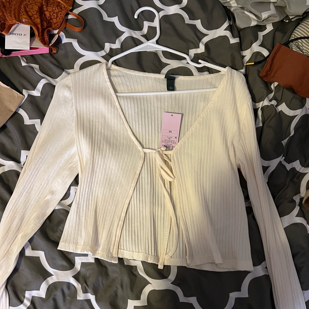 white blouse from wild fable: never worn with tags still attached.